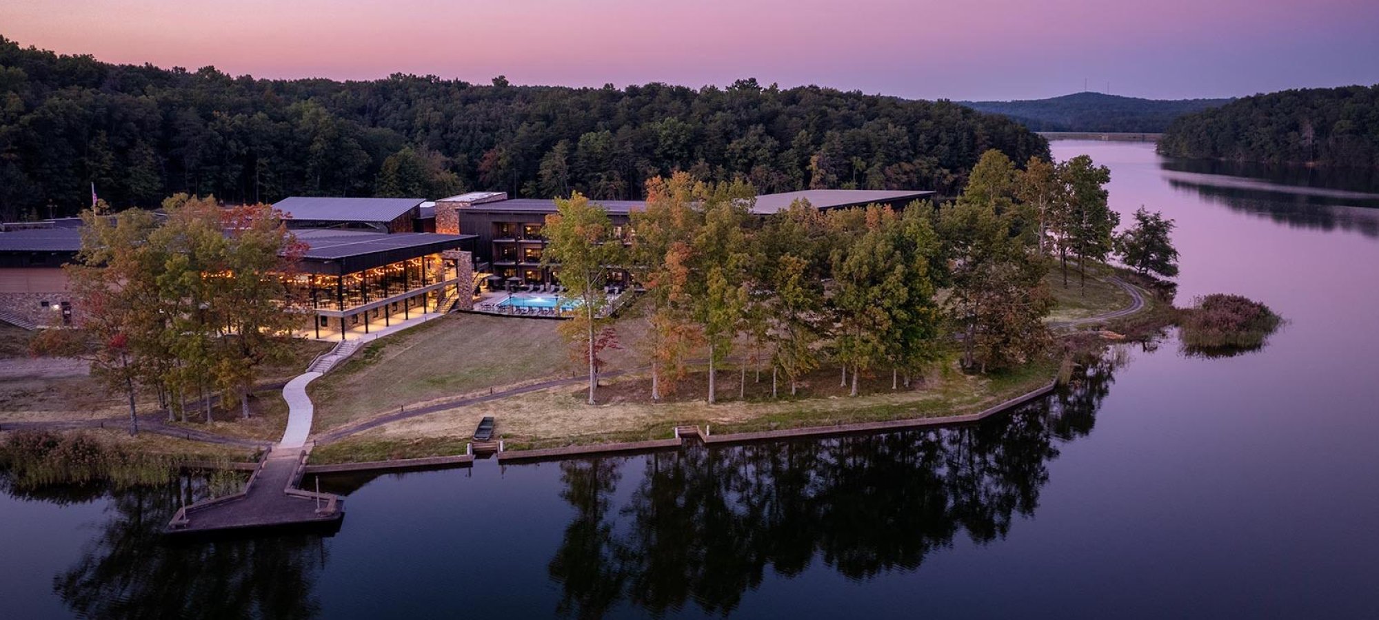 Fall Creek Falls Lodge High Angle
