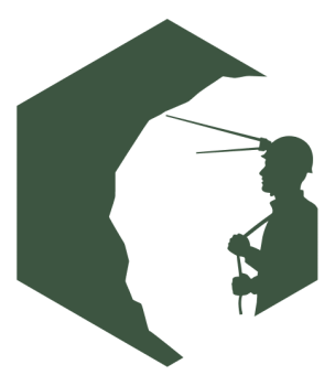 Silhouetted profiles of an adult and child against a green background.