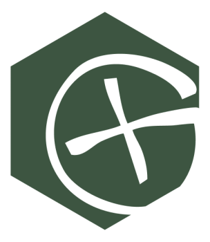 Green hexagonal logo with a white stylized letter E.