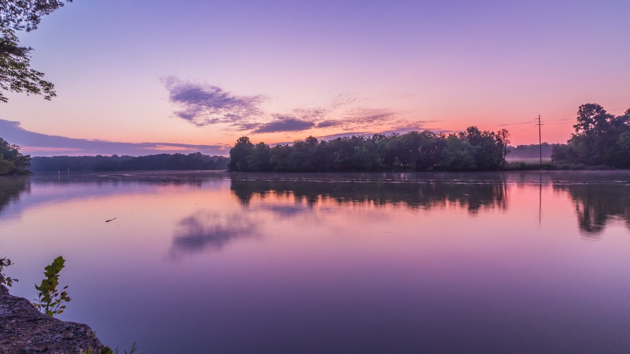 bledsoe creek sunset