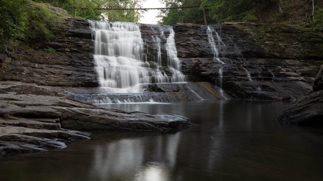 Cane Creek Cascades – Fall Creek Falls State Park – 45’