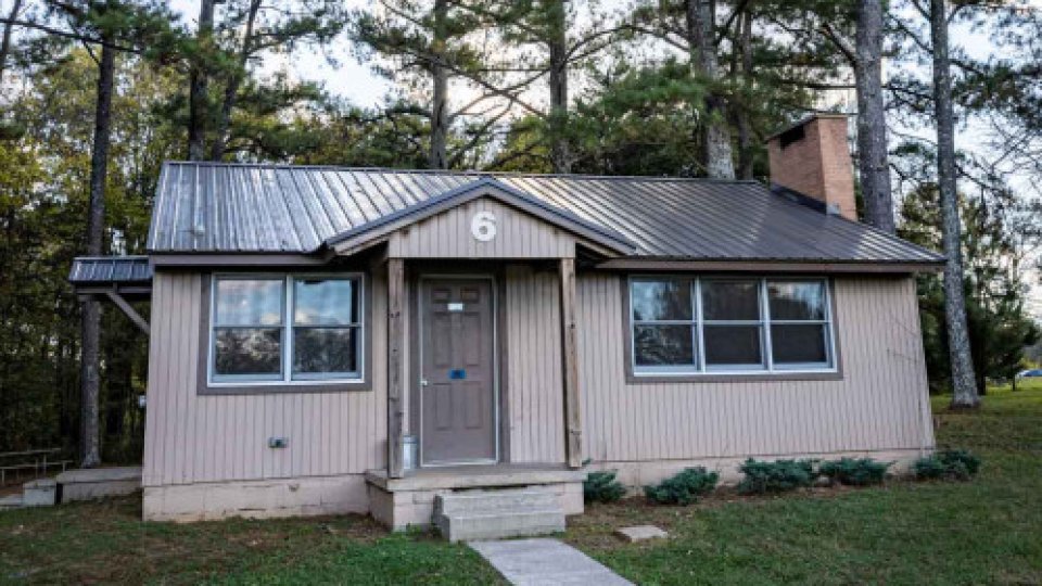 exterior of cabin