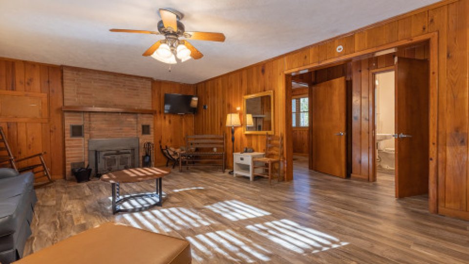 rustic living room