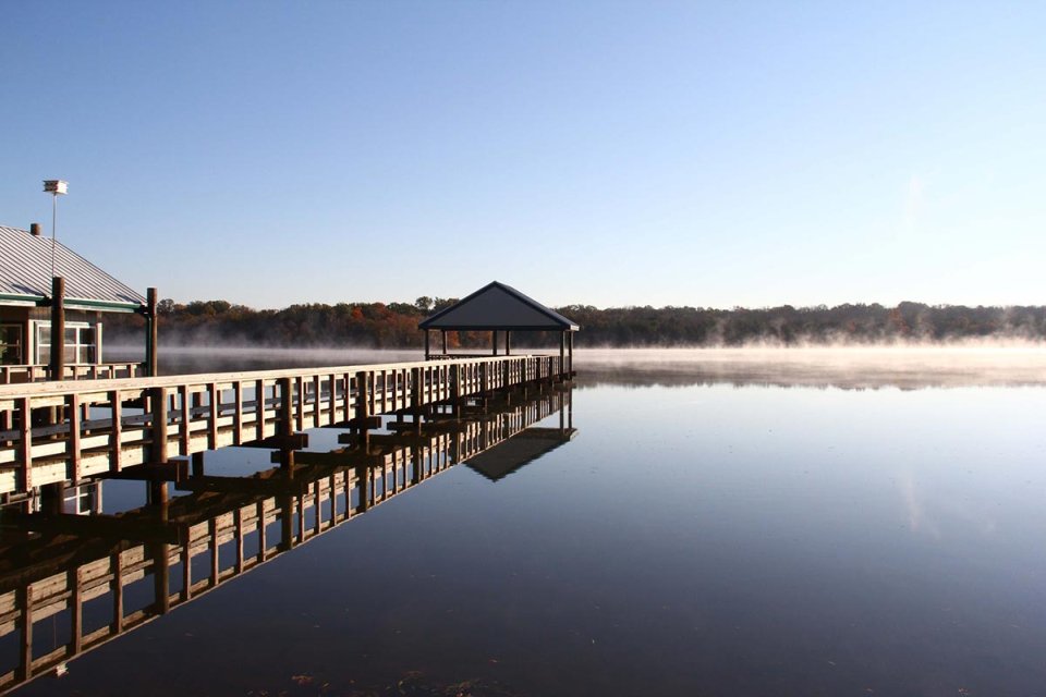 Couchville Lake and Percy Priest Lake